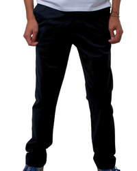 COTTON CHINO BLACK