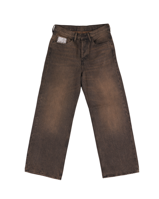 Patchwork Denim Rust